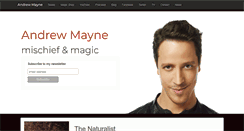 Desktop Screenshot of andrewmayne.com